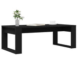 Coffee Table Black Oak 102 x 50 x 35 cm Engineered Wood 862071
