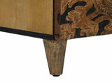 Sideboard 2 pcs Brown 60 x 33.5 x 75 cm Solid Mango Wood 3310106