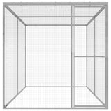 Cat Cage 3x1.5x1.5 m Galvanised Steel 146357