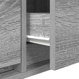 TV Cabinet Grey sonoma 100 x 31 x 25.5 cm Engineered wood 861531