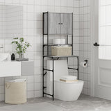 Washing Machine Cabinet Grey Sonoma 68x48.5x194 cm 838976