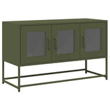 ZNTS TV Cabinet Olive Green 100.5x39x60.5 cm Cold-rolled Steel 853342