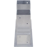 Firewood Stacking Aids 12 pcs Steel Silver 278715