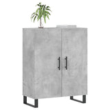 Sideboard Concrete Grey 69.5x34x90 cm Engineered Wood 827752