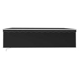 Manual Awning with Solar LED 5 x 3 m Anthracite 100% Polyester 3069344