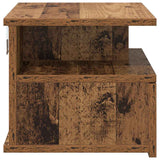 Floating Nightstand with Drawer 2 pcs Old Wood 40 x 31 x 28 cm 871753