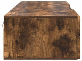 Wooden Cabinet Smoked Oak 150 x 39 x 30 cm Engineered Wood 880236