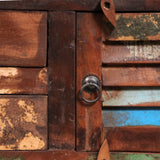 Reclaimed TV Hi-Fi Cabinet Side Cabinet Solid Wood 241629