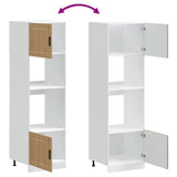 Oven Cabinets 2 pcs Porto Artisan Oak Engineered Wood 3315060