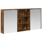 Bathroom Cabinet Set 3 pcs 126 x 16 x 62.5 cm Engineered wood 3403828