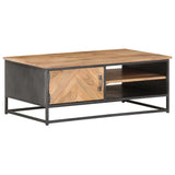Coffee Table 90x50x35 cm Solid Acacia Wood 323526