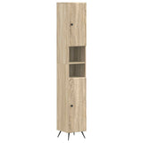 3 Piece Bathroom Cabinet Set BREDA Engineered Wood 3417884