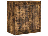 Bathroom Furniture Set Smoked Oak 78.5 x 37.5 x 81 cm 3404159