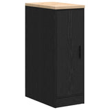 Garage Cabinets 2 pcs Black Engineered Wood 3328288