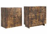 Cabinet Set 2 pcs 66 x 34.5 x 90 cm Engineered Wood 3416399