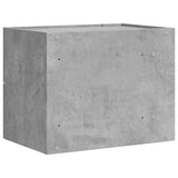Wall-mounted Bedside Cabinets 2 pcs Concrete Grey 45x30x35 cm 848332