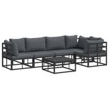 Garden Sofa Set with Cushion 6 pcs 3378867