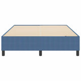 Platform Bed Frame Blue 140 x 200 cm Fabric 3337415