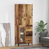 Highboard Old Wood 69.5 x 34 x 180 cm Engineered Wood 3415785