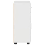 Sideboard with Door FLORIN High Gloss White 88.5 x 30.5 x 73 cm 880315
