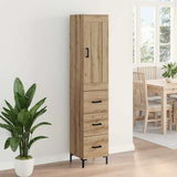 Highboard Artisan Oak 34.5 x 34 x 180 cm Engineered Wood 3415834