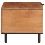 Coffee Table Brown 80 x 50 x 40 cm Solid Mango Wood 4017904