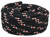 Boat Rope 25 m 5 Black and Red PP 42029566