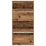Shoe Cabinet Old wood 80 x 21 x 163.5 cm Engineered wood 3334025