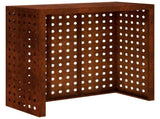 Air Conditioner Cover Rusty 110 x 50 x 105 cm Weathering Steel 8014149