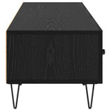 TV Cabinet Black oak 150 x 36 x 30 cm Engineered wood 882328
