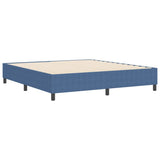 Platform Bed Frame Blue 180 x 200 cm Fabric 3337425