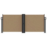 Retractable Side Awning Taupe 100x600 cm 4004589