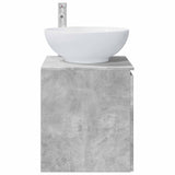 Wall-Mounted Sink Vanity Concrete Grey 49.5 x 44.5 x 65 cm 890445