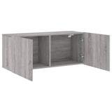 TV Cabinet Wall-mounted Grey Sonoma 100x30x41 cm 836971