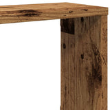 Wall Cube Shelves 4 pcs Old Wood 100x15x30 cm Engineered Wood 856583