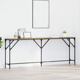 Console Table Artisan oak 200 x 29 x 75 cm 871341