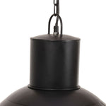 Hanging Lamp 25 W Black Round 48 cm E27 320565