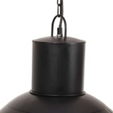 Hanging Lamp 25 W Black Round 48 cm E27 320565