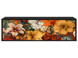 Wall-mounted TV Cabinet GENNEP 102 x 33 x 40 cm Black Oak 8007162