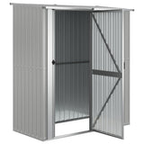 Garden Shed Grey 180,5x97x209,5 cm Galvanised Steel 150904