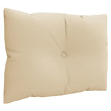 Pallet Cushions 3 pcs Beige Fabric 360859