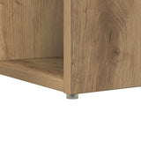 Desk with Shelf Artisan Oak 108 x 55 x 103.5 cm Engineered Wood 869465