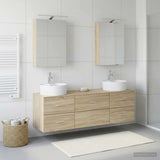 Bathroom Furniture Set 5 pcs Sonoma Oak 3406873