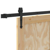 Sliding Door ORKDAL Natural and Black 73.5 x 211 cm 3333720