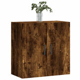 Wall Cabinet Smoked Oak 60x31x60 cm Engineered Wood 829977