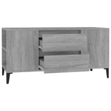 TV Cabinet Grey Sonoma 102x44.5x50 cm Engineered Wood 819610