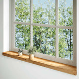 Window Sills 2 pcs Light Brown 160x15x2 cm Solid Wood Oak 4009132