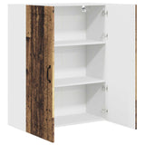 Wall Cabinet PORTO Old Wood 80 x 31 x 100 cm Engineered Wood 885503