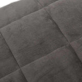 Weighted Blanket Grey 120x180 cm 9 kg Fabric 350771