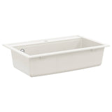 Sink White 795 x 505 mm Granite 42028391